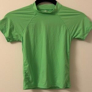 Kids Green Swim Rash Guard 4T boys